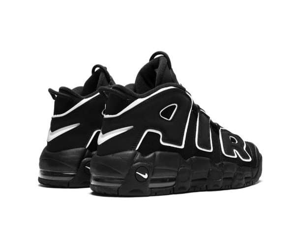 Nike Air More Uptempo ’96 Black White Sneakers - Image 5