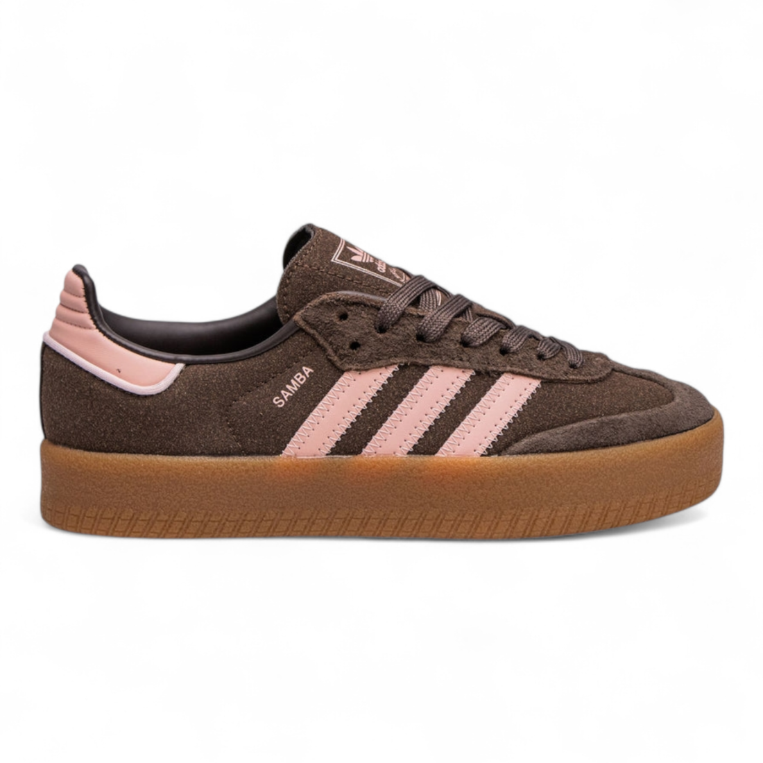 Adidas Originals Women's Sambae - Dark Brown / Wonder Mauve / Gum