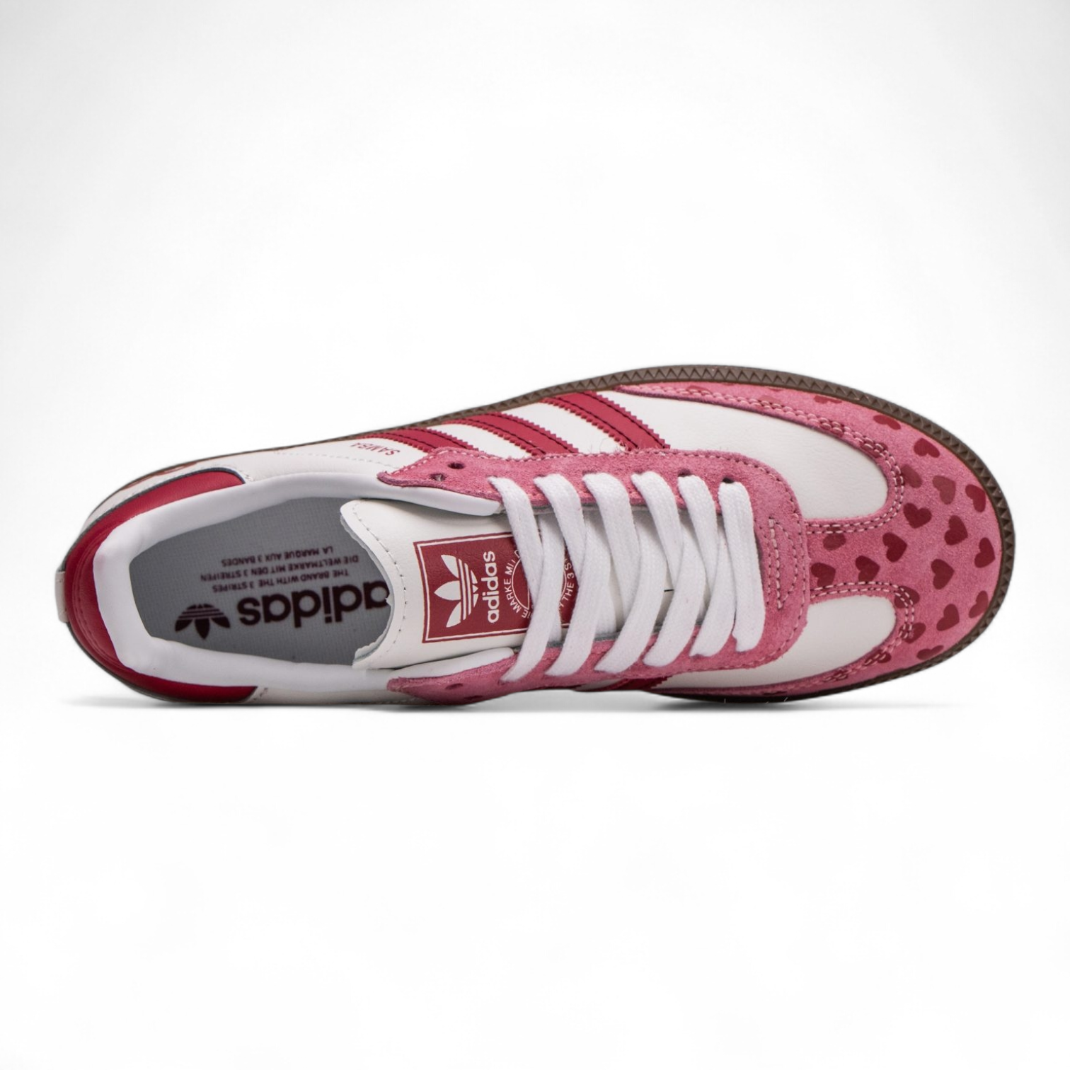 Adidas Samba x Comme des Garçons Play White/Pink sneakers - Image 5